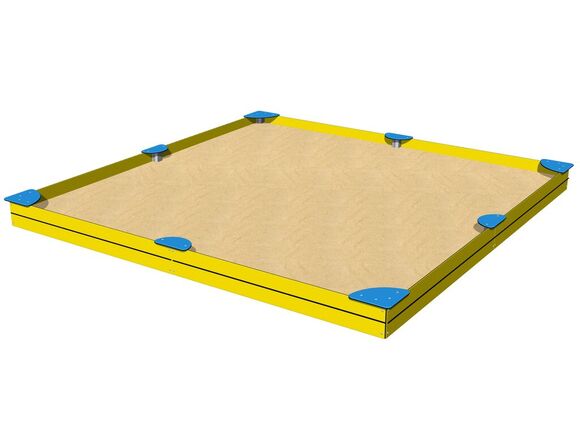 Pískoviště se sedáky 4x4 m PIH4040YB