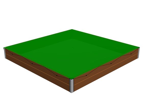 Plachta na zakrytí pískoviště 2x2 m PZ220K