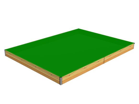 Plachta na zakrytí pískoviště 4x3 m PZ430D