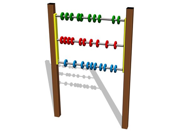 Počítadlo KTP6101KW - hnědá