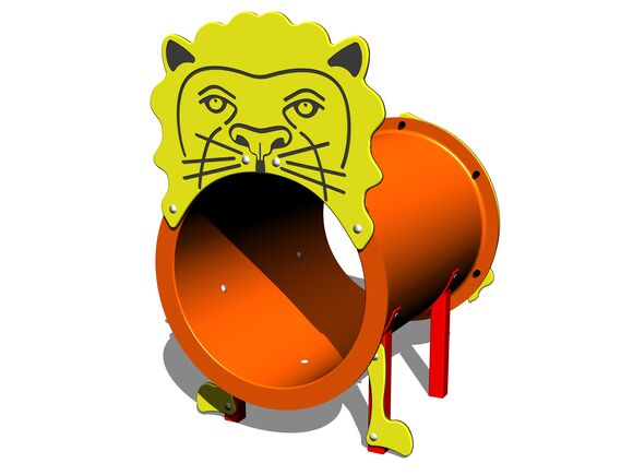 Průlezka - Lev PP013K - celokovový