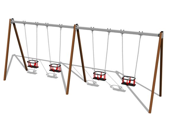 Řetězová čtyřhoupačka RH6413KW - hnědá (v.p. 1,5 m)