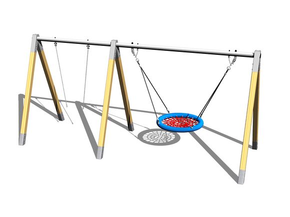 Řetězová dvojhoupačka RH220D (v.p. 1,5 m)