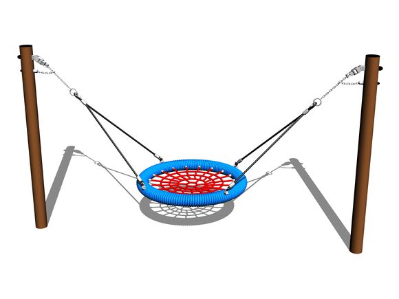 Řetězová houpačka Hnízdo MINI RH160KW - hnědá