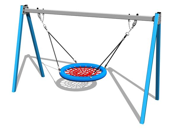 Řetězová houpačka Hnízdo RH6170KB - modrá (v.p. 1 m)