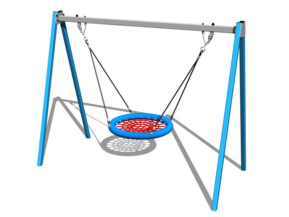 Řetězová houpačka Hnízdo RH6170KB - modrá