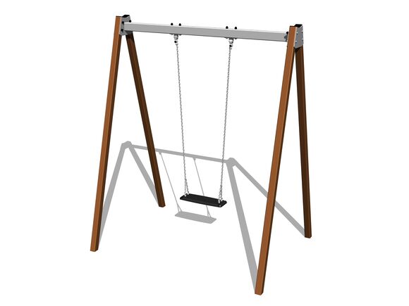 Řetězová houpačka RH6111KW - hnědá (v.p. 1,5 m)