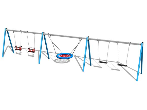 Řetězová pětihoupačka RH6521KB - modrá (v.p. 1,0 m)