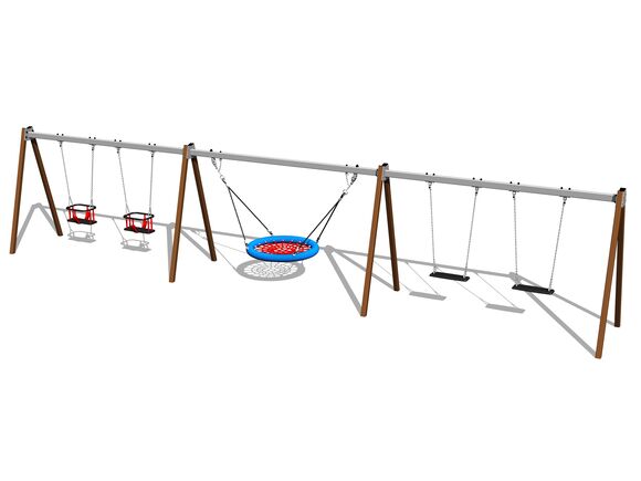 Řetězová pětihoupačka RH6521KW - hnědá (v.p. 1,0 m)