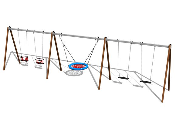 Řetězová pětihoupačka RH6521KW - hnědá (v.p. 1,5 m)