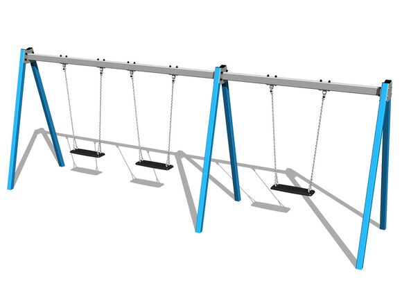Řetězová trojhoupačka RH6311KB - modrá (v.p. 1,0 m)