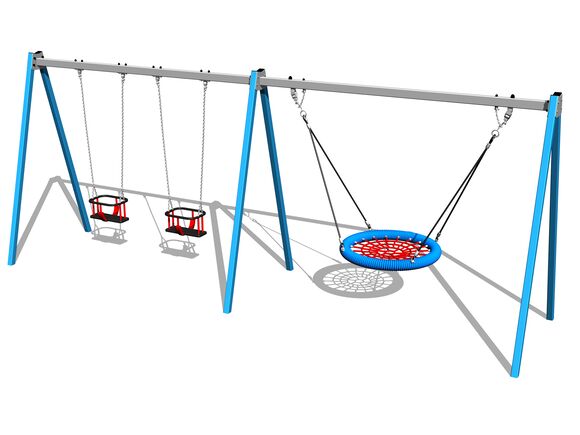 Řetězová trojhoupačka RH6323KB - modrá (v.p. 1,5 m)