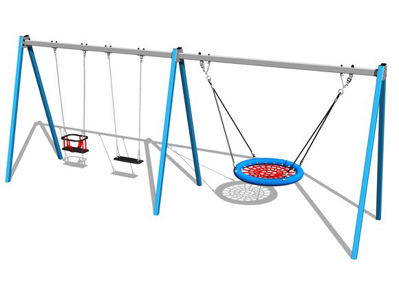 Řetězová trojhoupačka RH6322KB - modrá (v.p. 1,5 m)