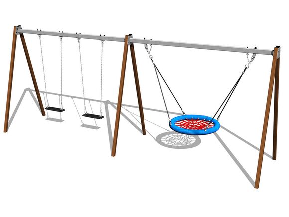 Řetězová trojhoupačka RH6321KW - hnědá (v.p. 1,5 m)