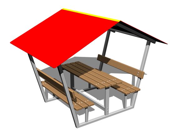 Sedací souprava se střechou LAV0319ZP (mobilní)