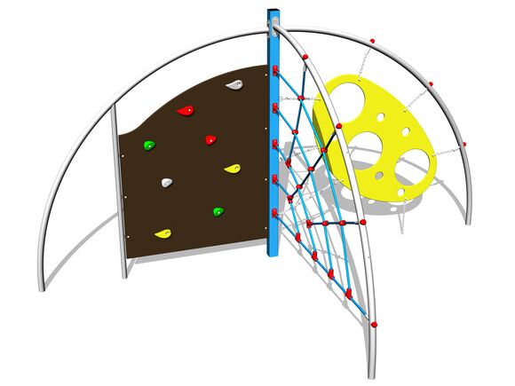 Šplhací sestava SS8309KB - modrá