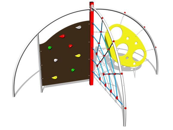 Šplhací sestava SS8309KR - červená