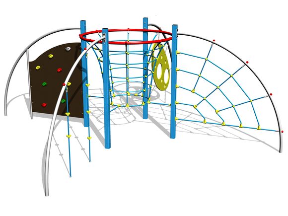 Šplhací sestava SS8502KB - modrá