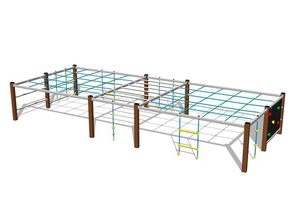 Šplhací sestava - hnědá