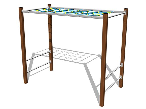 Šplhací sestava - hnědá