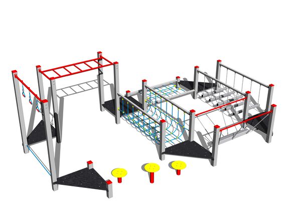 Stezka dovednosti SD105KS - stříbrná
