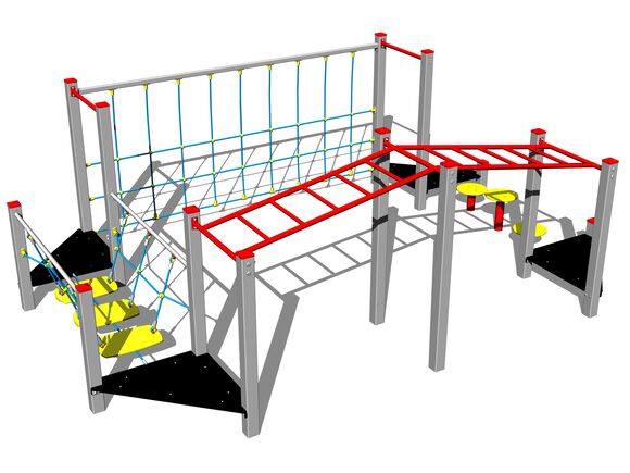 Stezka dovednosti SD107KS - stříbrná