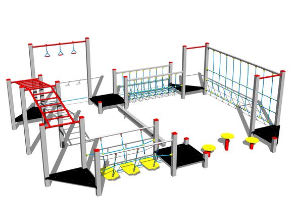 Stezka dovednosti SD108KS - stříbrná