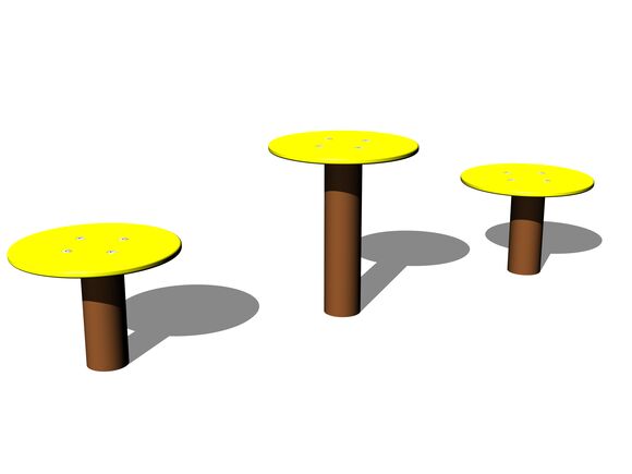 Stezka dovednosti SD111KW - hnědá