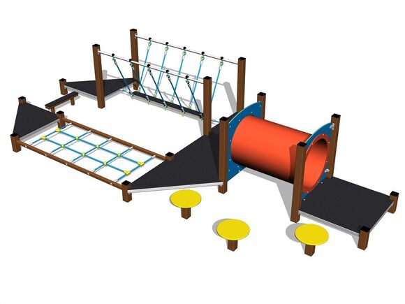 Stezka dovednosti - hnědá