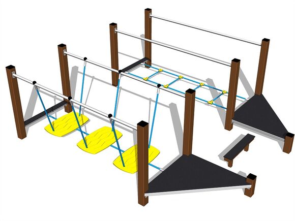 Stezka dovednosti - hnědá