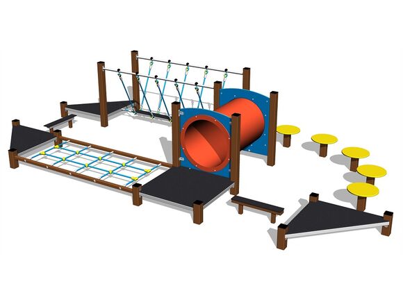 Stezka dovednosti - hnědá