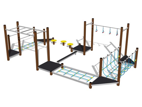 Stezka dovednosti - hnědá