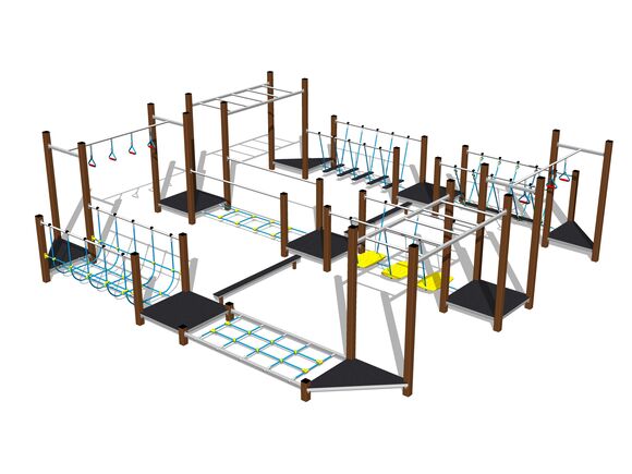 Stezka dovednosti - hnědá