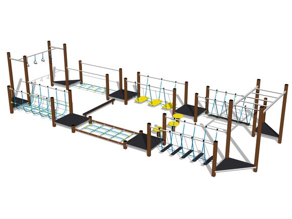 Stezka dovednosti - hnědá