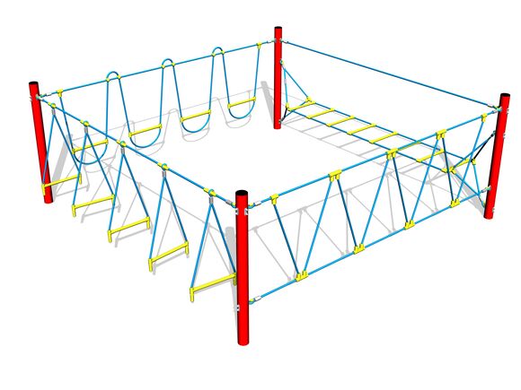 Stezka odvahy LP402KR - červená (v.p. 1 m)