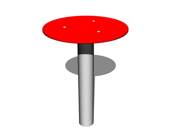 Stolek do pískoviště ST001KR - červená