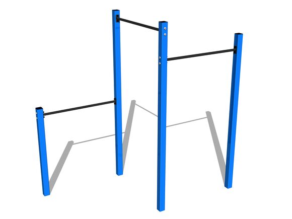 Street workoutová sestava WS8003BD - modrá