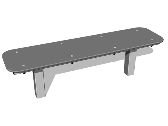 Street workoutový prvek WP8004SD - stříbrný