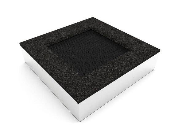 Trampolína do země TRA-C160-DZ - černá