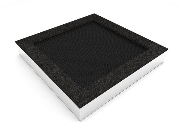 Trampolína do země TR-C260-DZ - černá