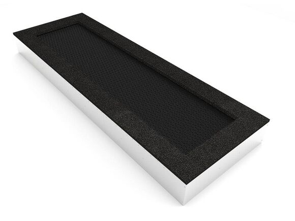 Trampolína do země TR-O470-DZ - černá