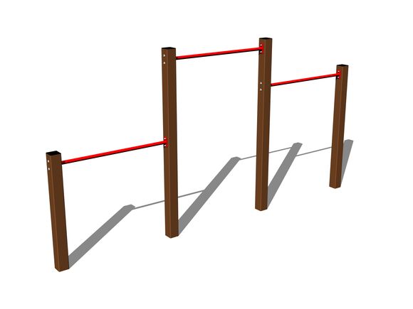 Trojhrazda HR301KW - hnědá (v.p. 1,5 m)