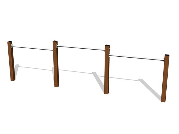 Trojhrazda - hnědá (v.p. 1 m)