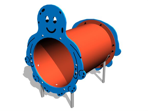 Tunelový prvek - Chobotnice MINI (UV stabilní) TUP1008K - celokovový