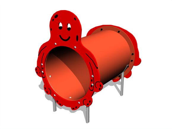 Tunelový prvek - Chobotnice MINI (UV stabilní) TUP1008K - celokovový