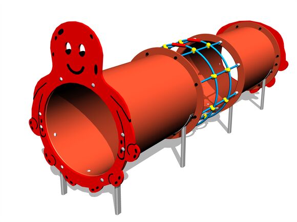 Tunelový prvek - Chobotnice MIDI (UV stabilní) TUP2008K - celokovový