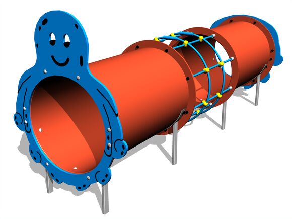 Tunelový prvek - Chobotnice MIDI (UV stabilní) TUP2008K - celokovový