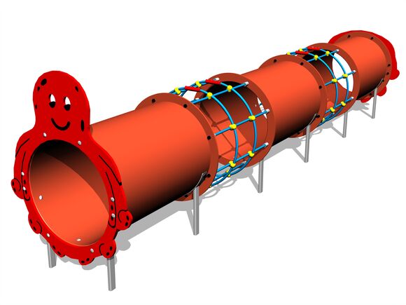 Tunelový prvek - Chobotnice MAXI (UV stabilní) TUP3008K - celokovový