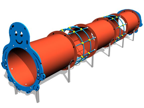 Tunelový prvek - Chobotnice MAXI (UV stabilní) TUP3008K - celokovový