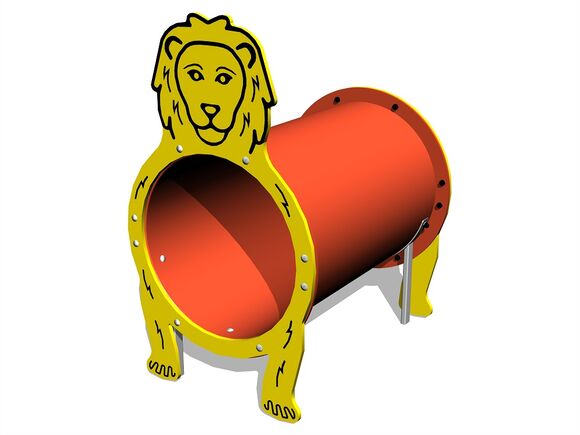 Tunelový prvek - Lev MINI (UV stabilní) TUP1007K - celokovový